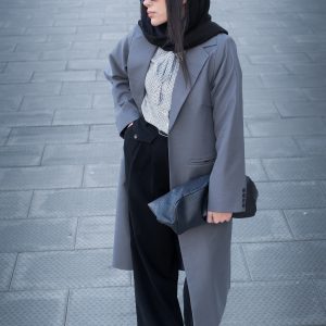 grey coat کت طوسی